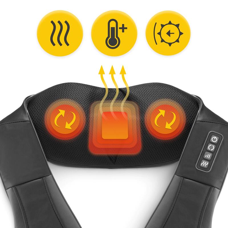Curea pentru masaj al gâtului și al ceafei 4FIZJO PRO+ shiatsu