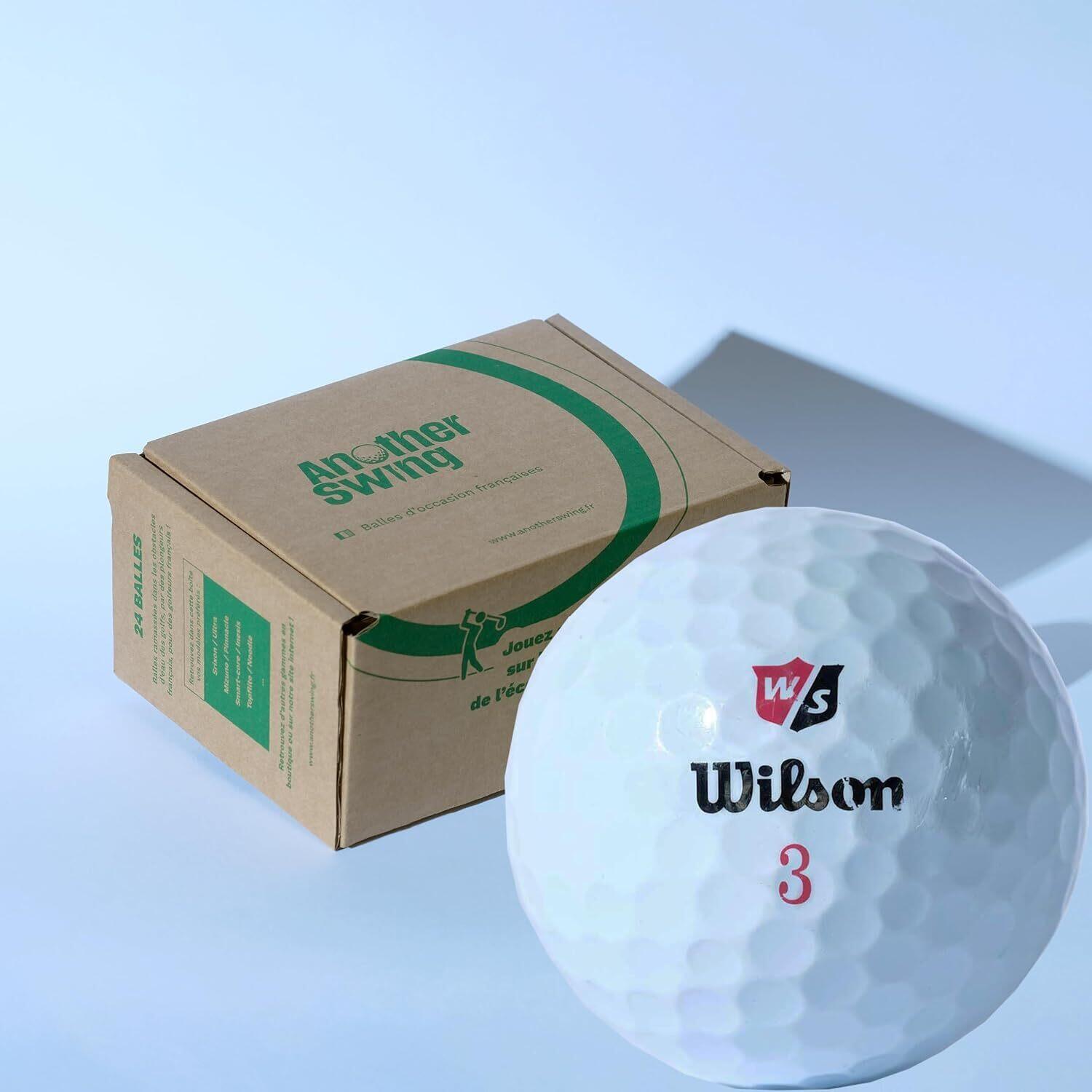 Wilson - 24 Balles De Golf D'Occasion Wilson Staff Mix - Débutants Et Confirmés Aaaa - Balle De Golf - Taille Unique - Decathlon