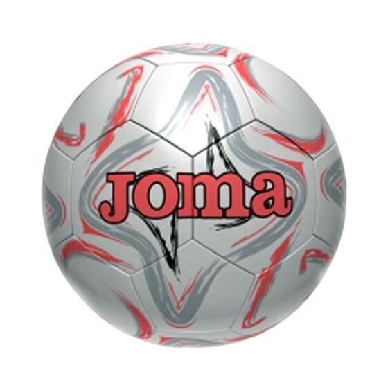 Piłka nożna Joma Egeo II 4 Szary / Coral Fluor