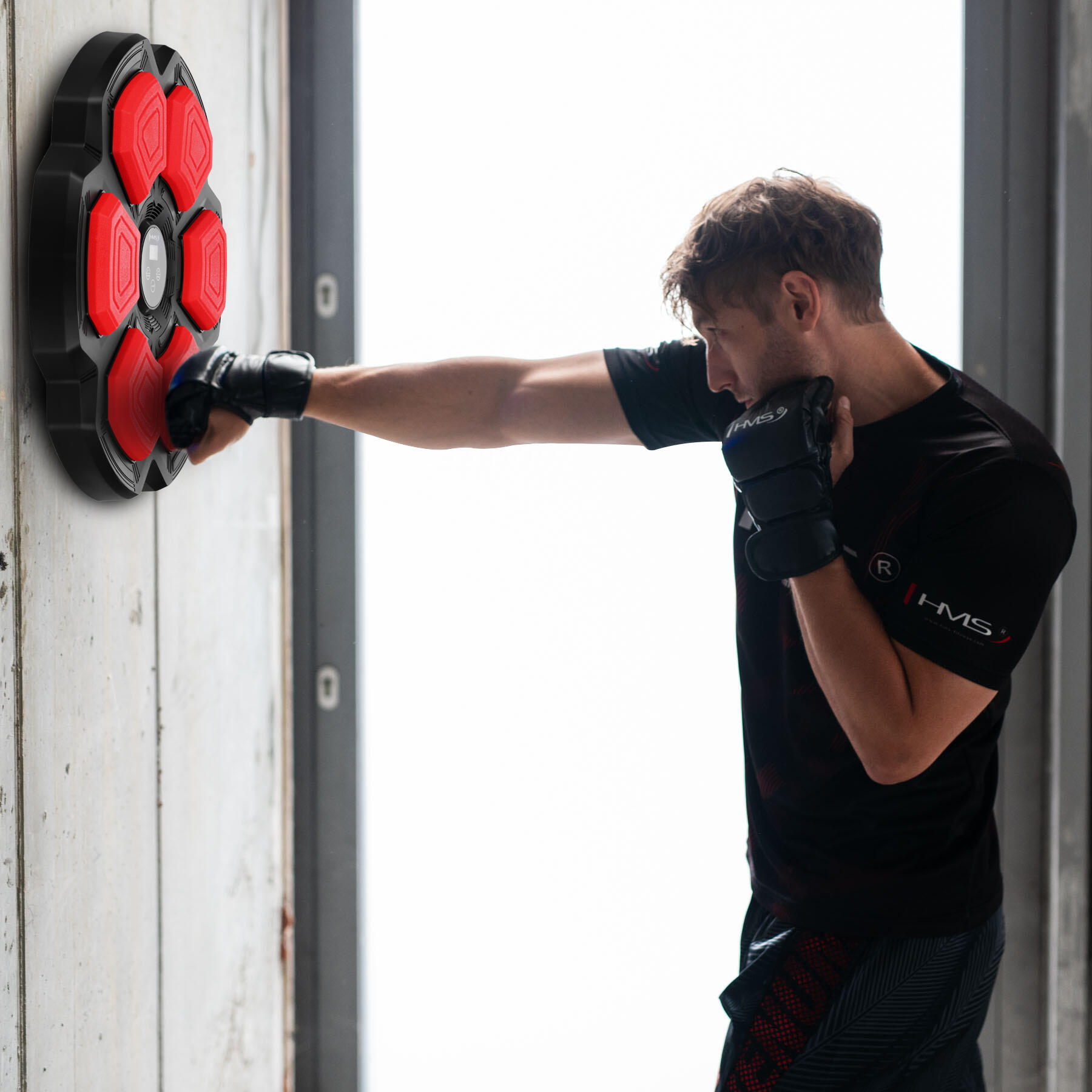 Cible de Boxe Électronique Bluetooth - Avec Musique & Gants 7/7