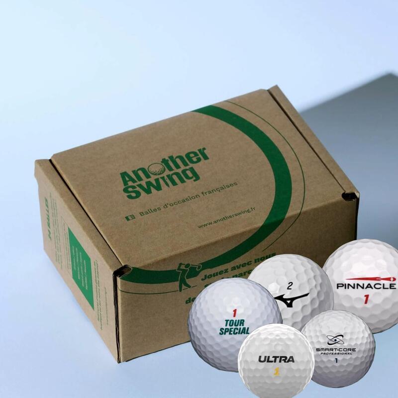 24 Balles de Golf d’Occasion multi Marques mix Débutants - Qualité AAAA