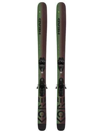 Narty allmountain freeride HEAD KORE 105 + wiązania TYROLIA ATTACK 11 z GRIPWALK
