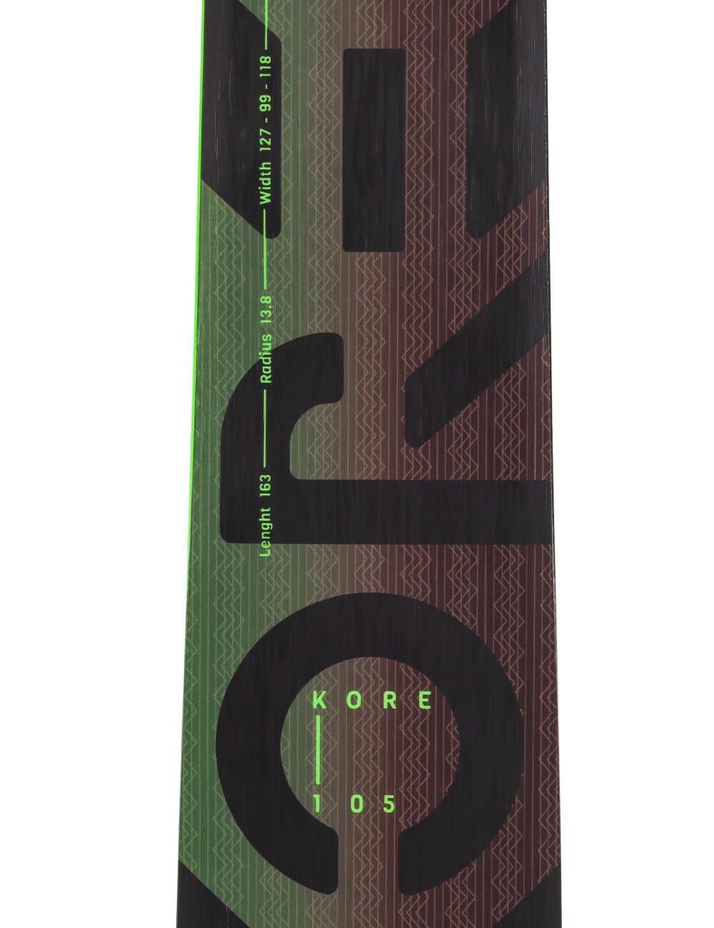Narty allmountain freeride HEAD KORE 105 + wiązania TYROLIA ATTACK 11 z GRIPWALK 3/4
