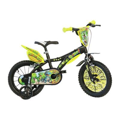 Kinderfiets 16 inch 5-7 jaar dinosaur adventure