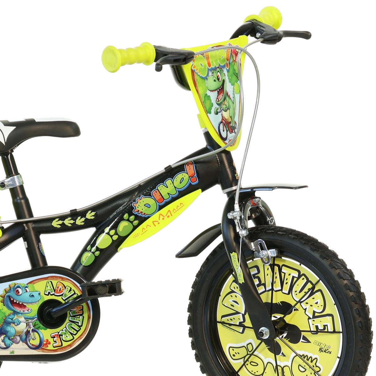 Vélo Enfant 14 Pouces 4-6 Ans Dinosaur Adventure 3/4