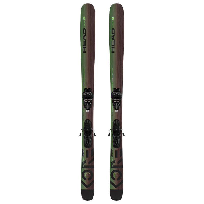 Narty allmountain freeride HEAD KORE 105 + wiązania TYROLIA ATTACK 11 z GRIPWALK