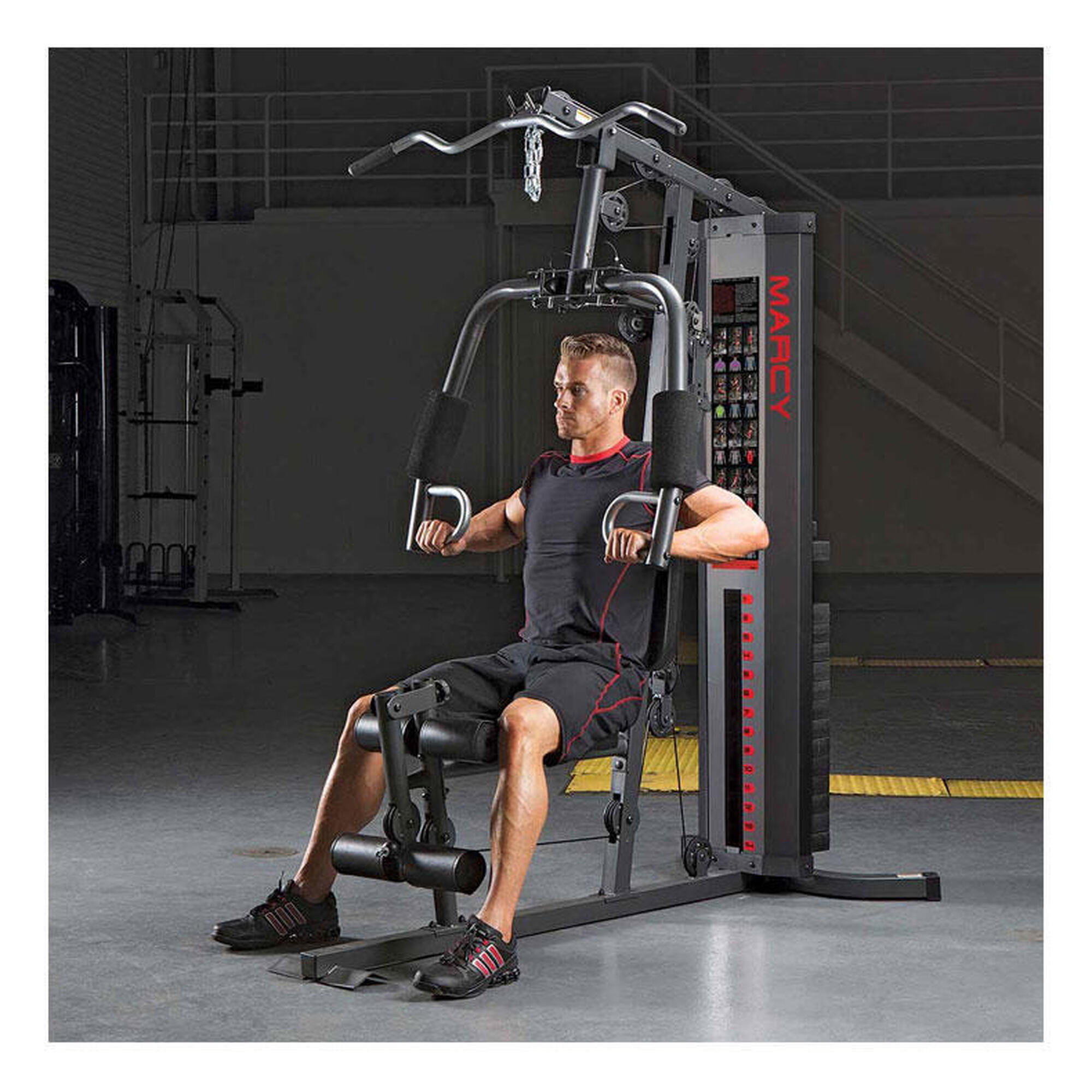 Station de musculation Marcy HG3000 Eclipse - Bloc de poids de 68 kg