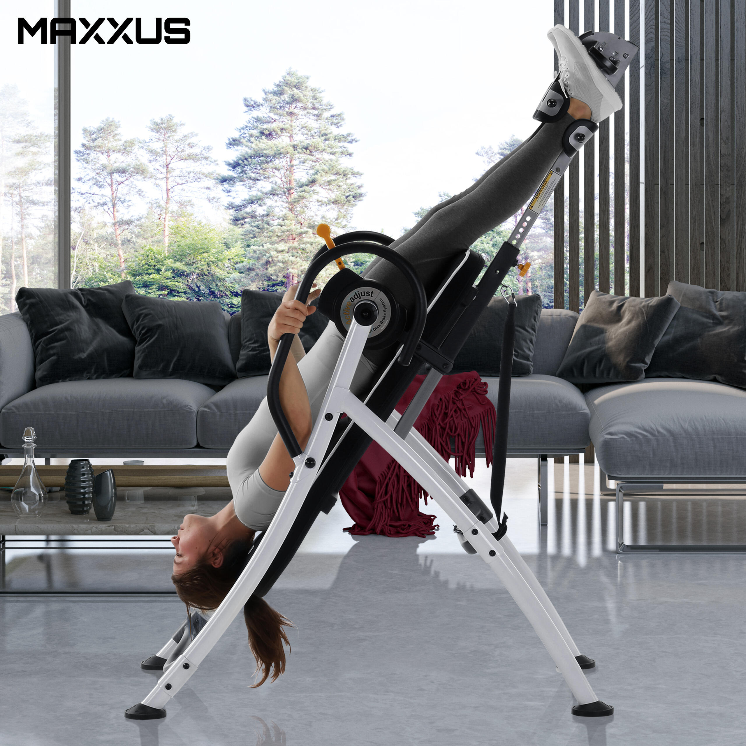 MAXXUS Inversietafel - Inversion Table - Zwaartekrachttrainer 3/7