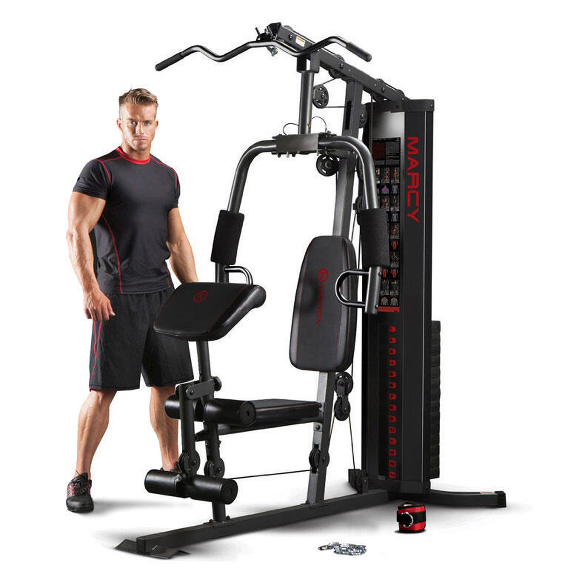 Station de musculation Marcy HG3000 Eclipse - Bloc de poids de 68 kg