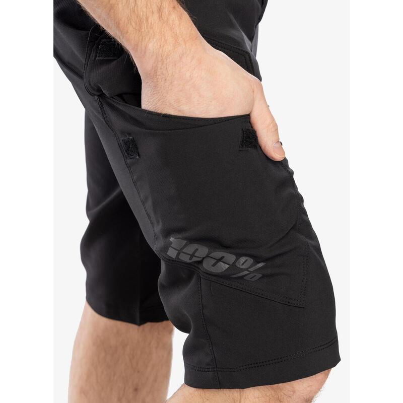 Pantaloni scurți de ciclism pentru bărbați 100% Ridecamp