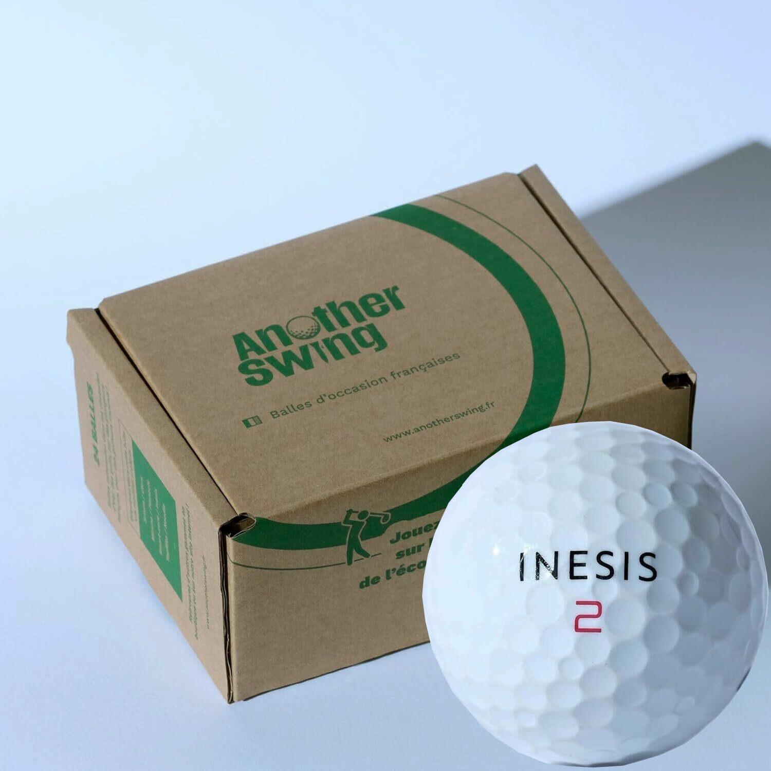 INESIS 24 Balles de Golf d'Occasion INESIS Mix - Débutants et Confirmés AA