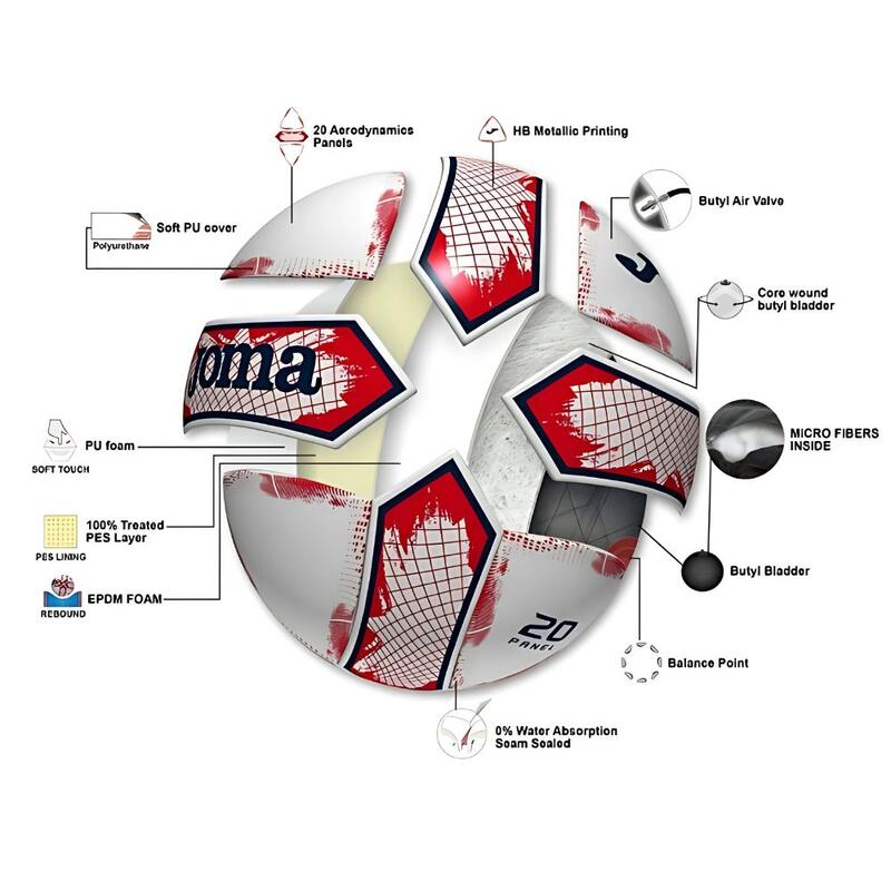 Piłka nożna halowa Joma Aguila Ball 4