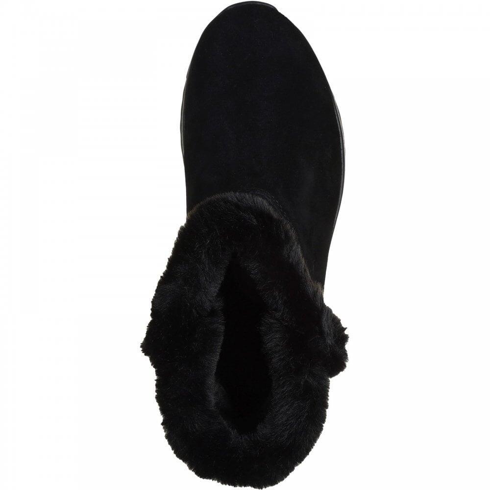 Botines Mujer Skechers 144775_BBK Negros Resistentes al Agua sin Cordones 5/7