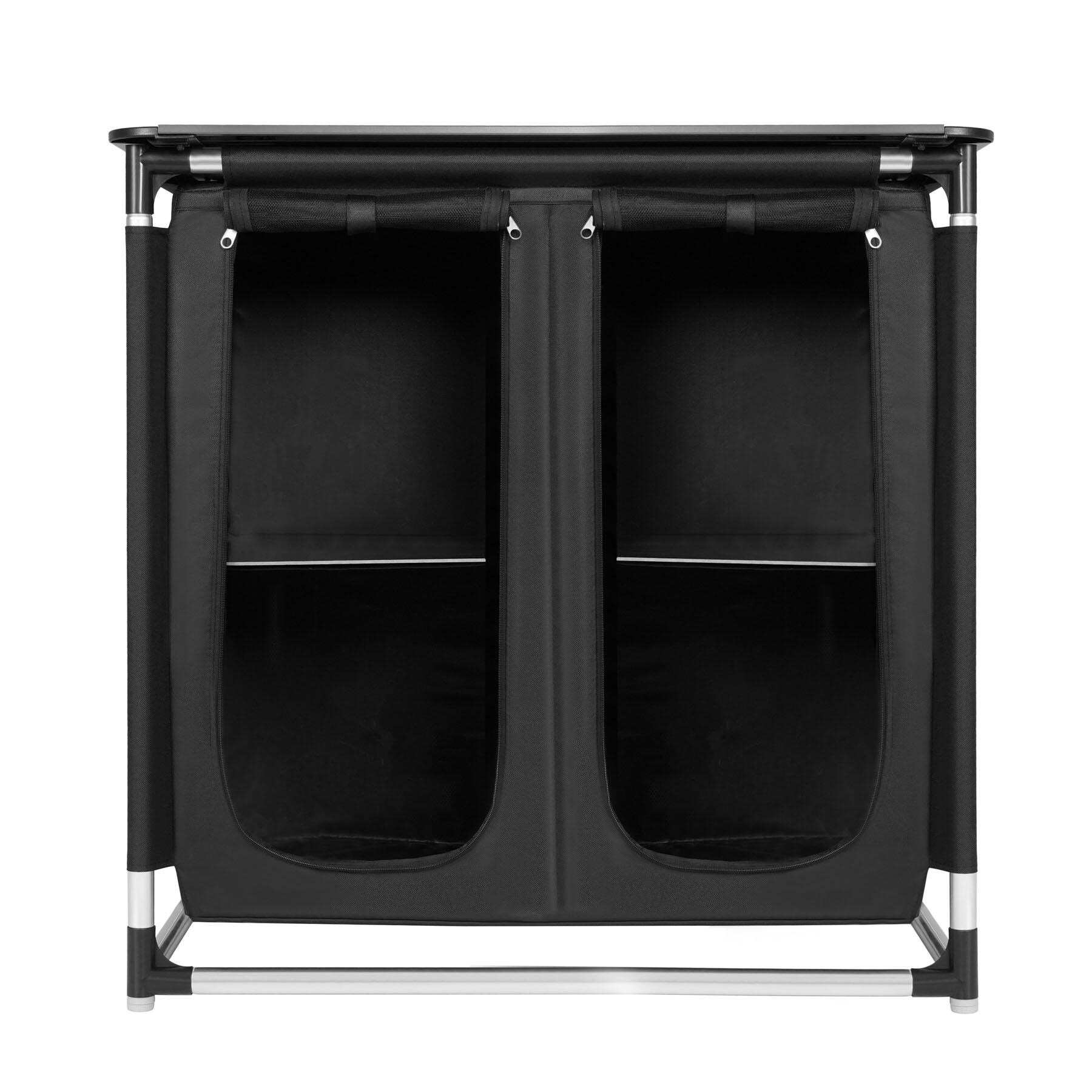 ARMOIRE DE VOYAGE PLIABLE AVEC PLATEAU NILS CAMP NC3032 5/7