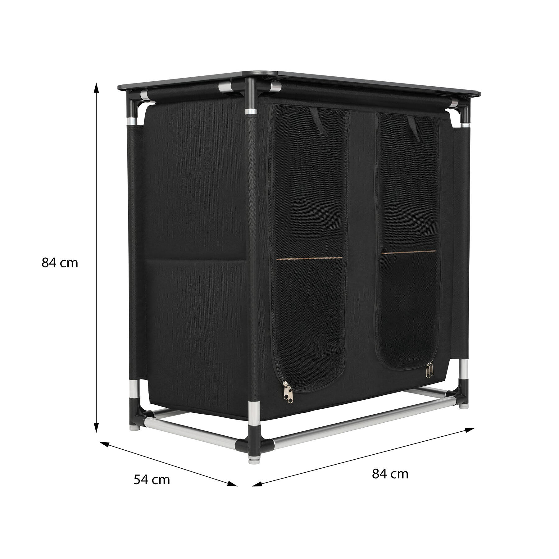 ARMOIRE DE VOYAGE PLIABLE AVEC PLATEAU NILS CAMP NC3032 2/7