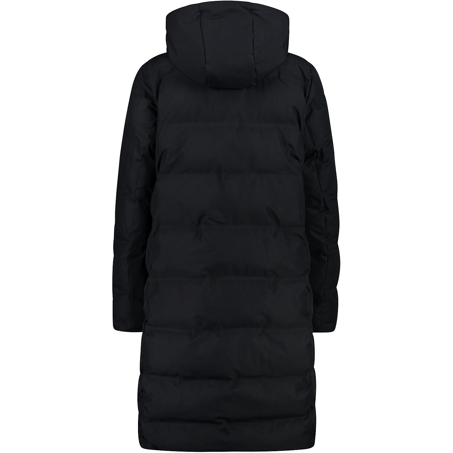 CMP WOMAN COAT FIX HOOD WINTERMANTEL NERO 46 2/3