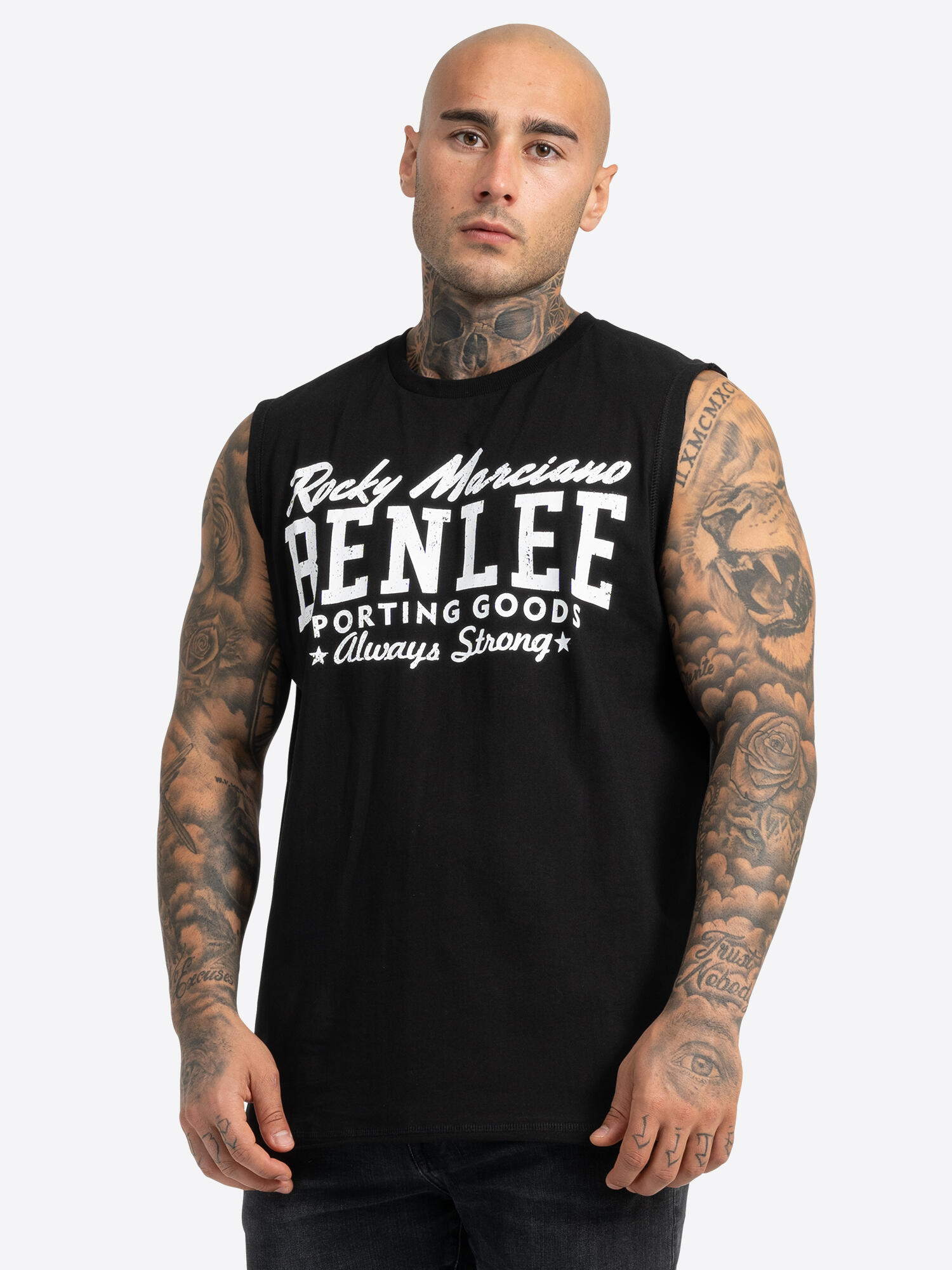 BENLEE BENLEE Heren mouwloos T-shirt slim fit LASTARZA