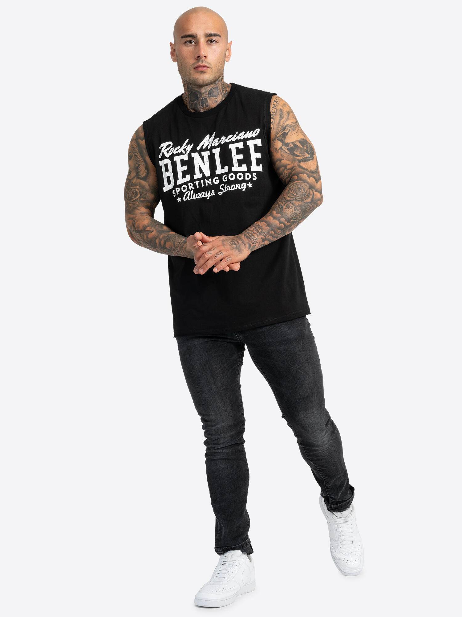 BENLEE Herren ärmelloses T-Shirt schmale Passform LASTARZA 3/6