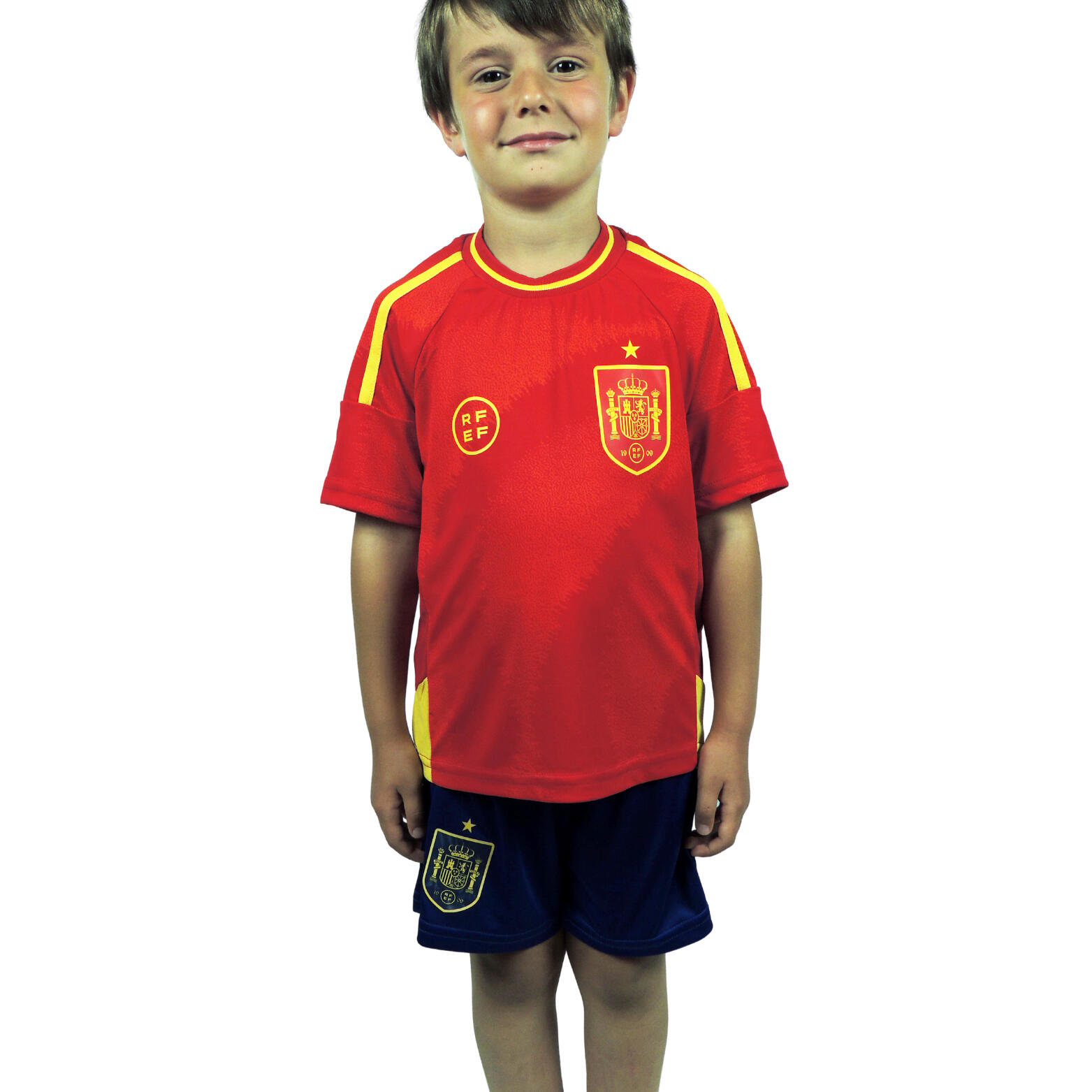 Conjunto Fútbol España Eurocopa 2024 1ª Equipación Réplica Oficial Lamine Yamal 7/7