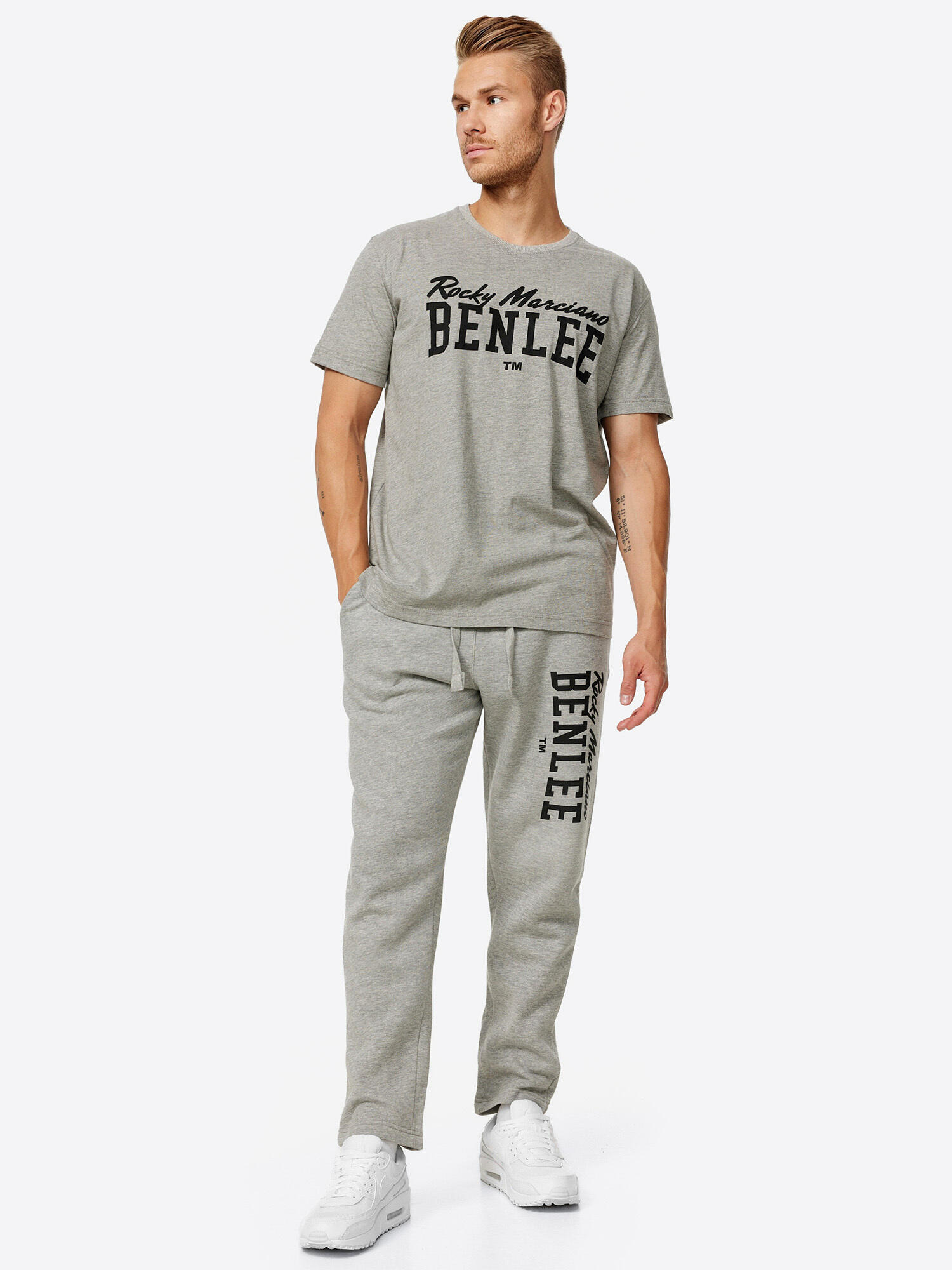 BENLEE Heren-T-shirt normale pasvorm DONLEY 3/6