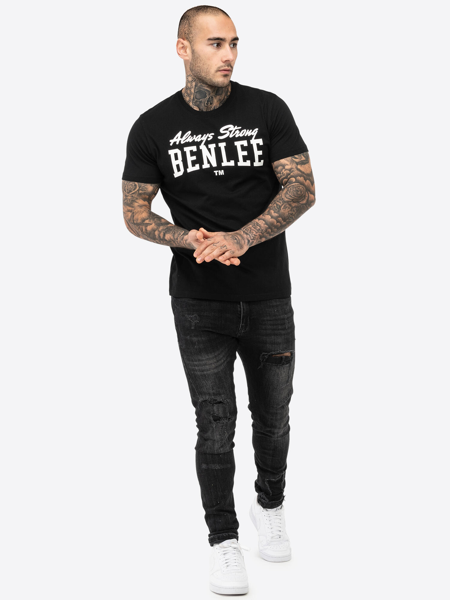 BENLEE Heren-T-shirt normale pasvorm ALWAYS LOGO 3/6