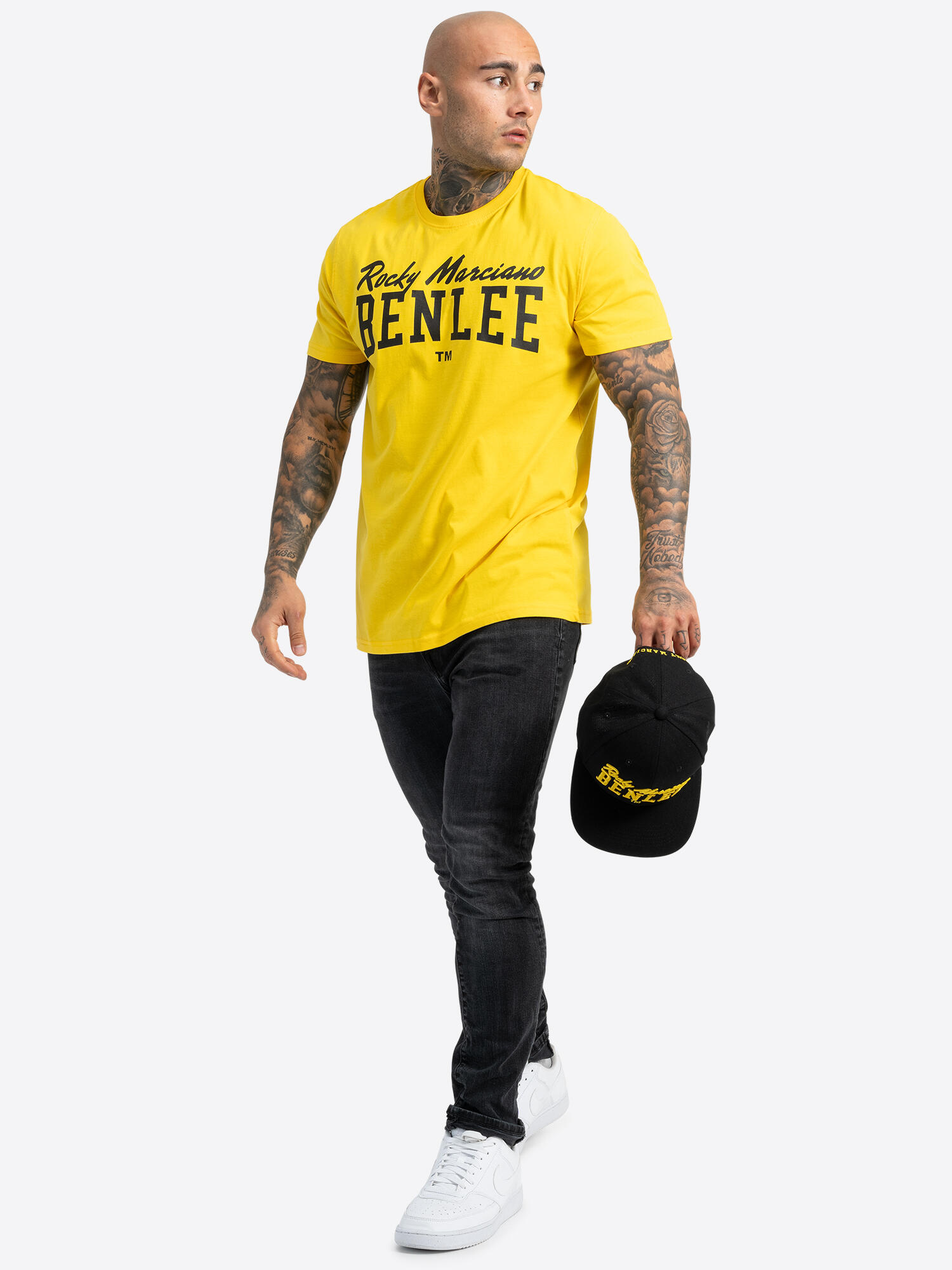 T-shirt o klasycznym kroju Benlee Logo 3/7