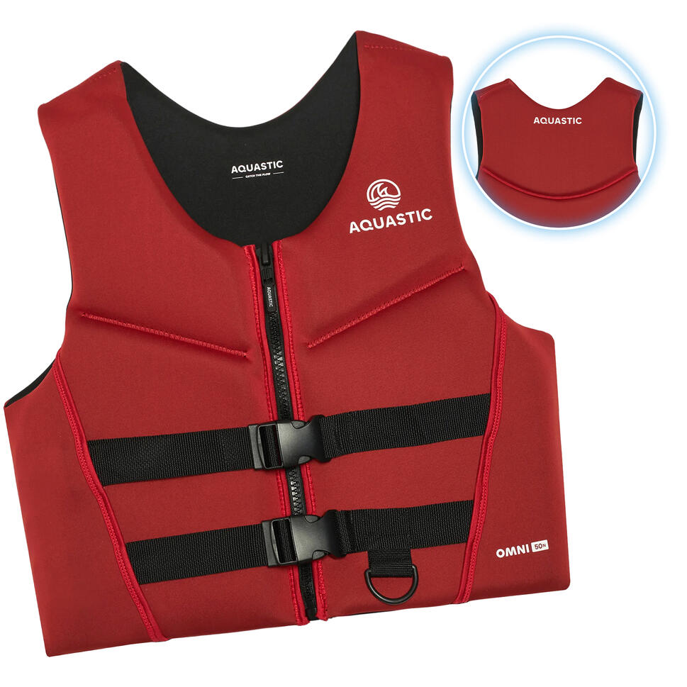Kamizelka asekuracyjna AQUASTIC Omni 50N neoprenowa