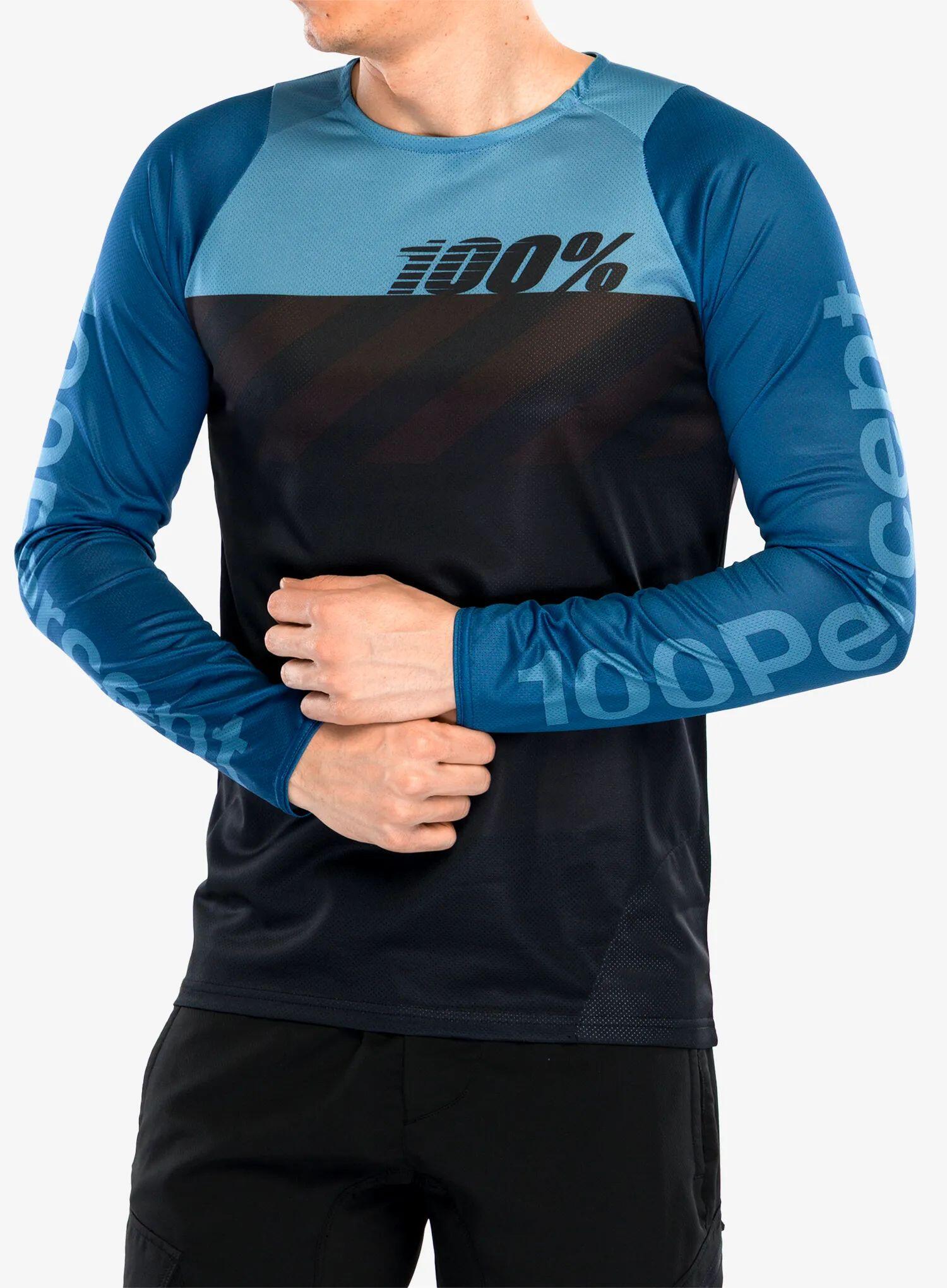 Jersey R-CORE Manches Longues SP22 Black/Slate Blue 3/7