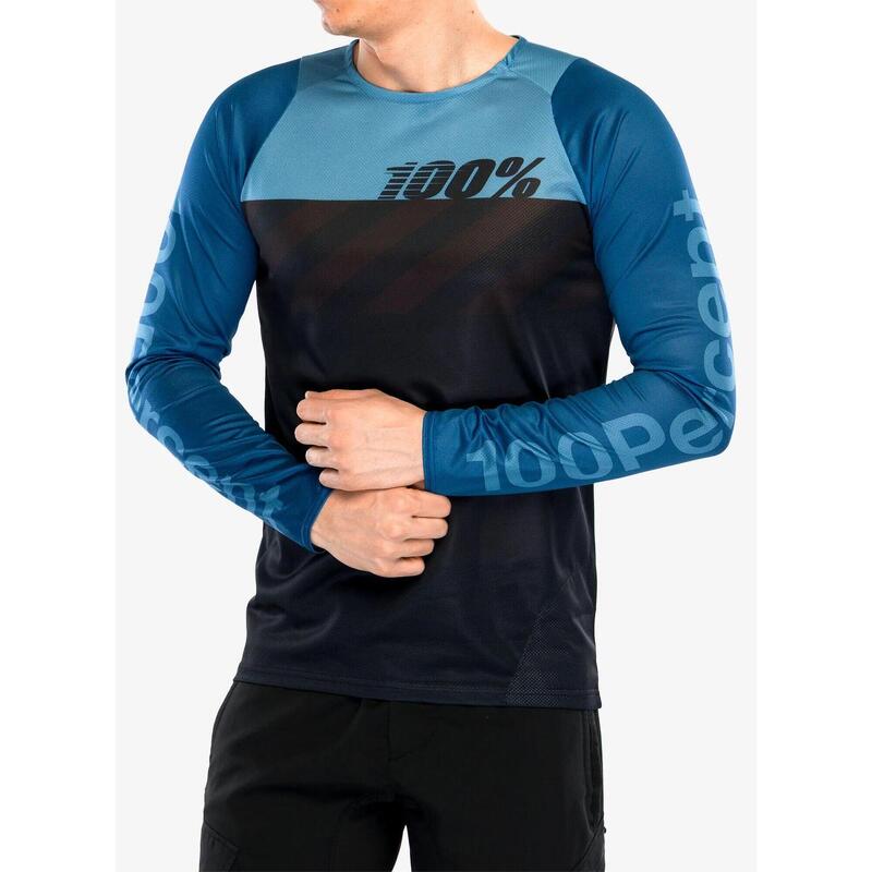 Bluza rowerowa męska 100% R-Core