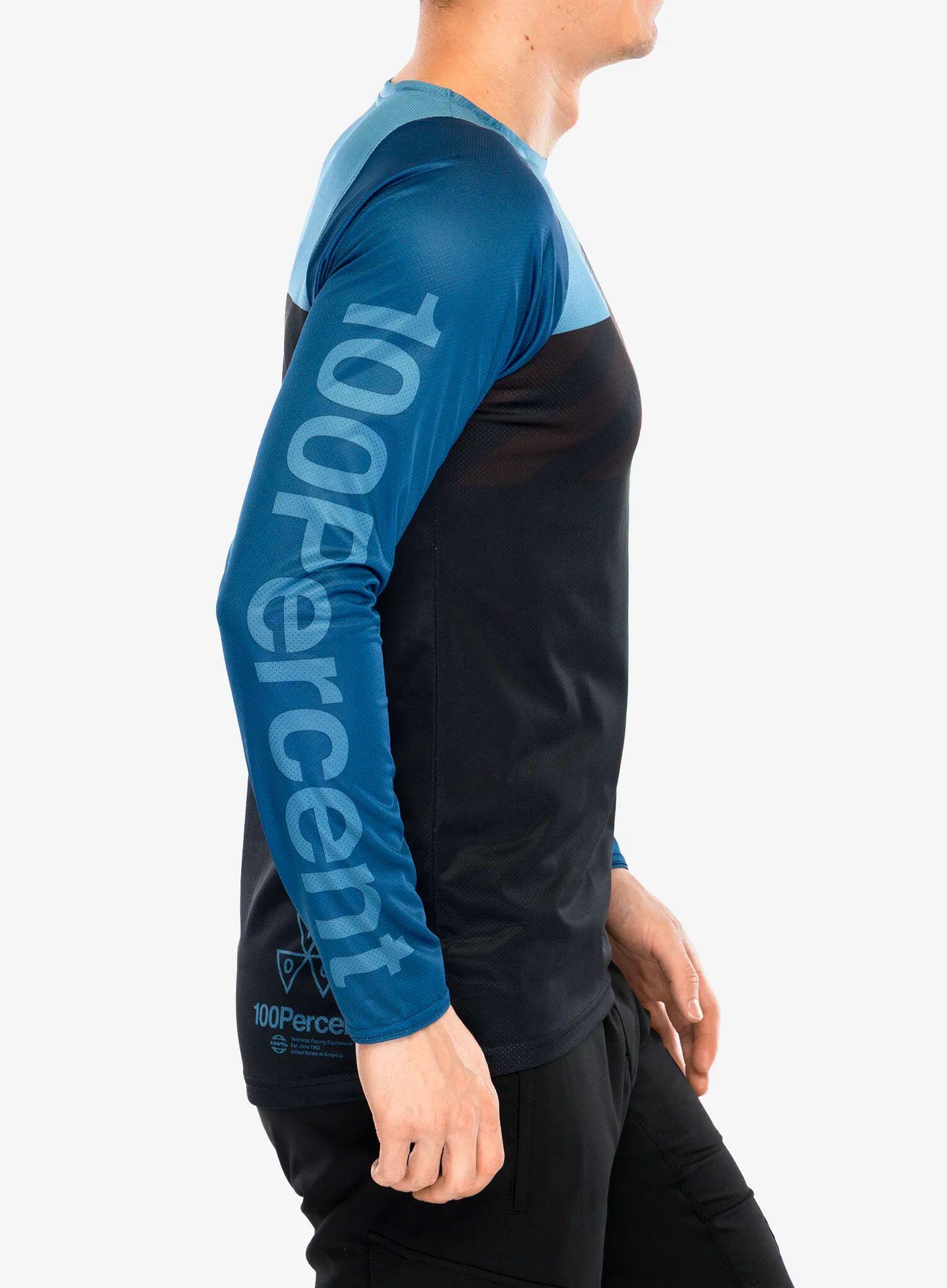Jersey R-CORE Manches Longues SP22 Black/Slate Blue 5/7