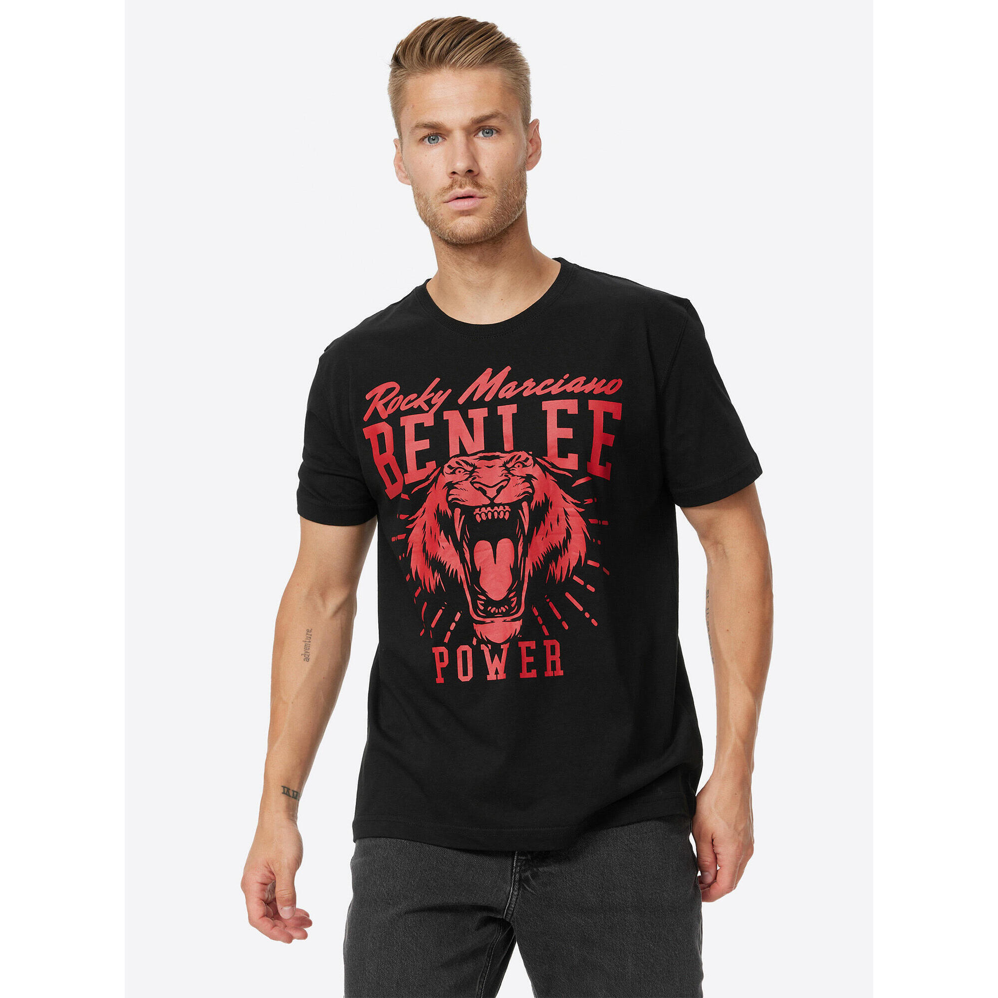 T-shirt o klasycznym kroju Benlee Tigerpower
