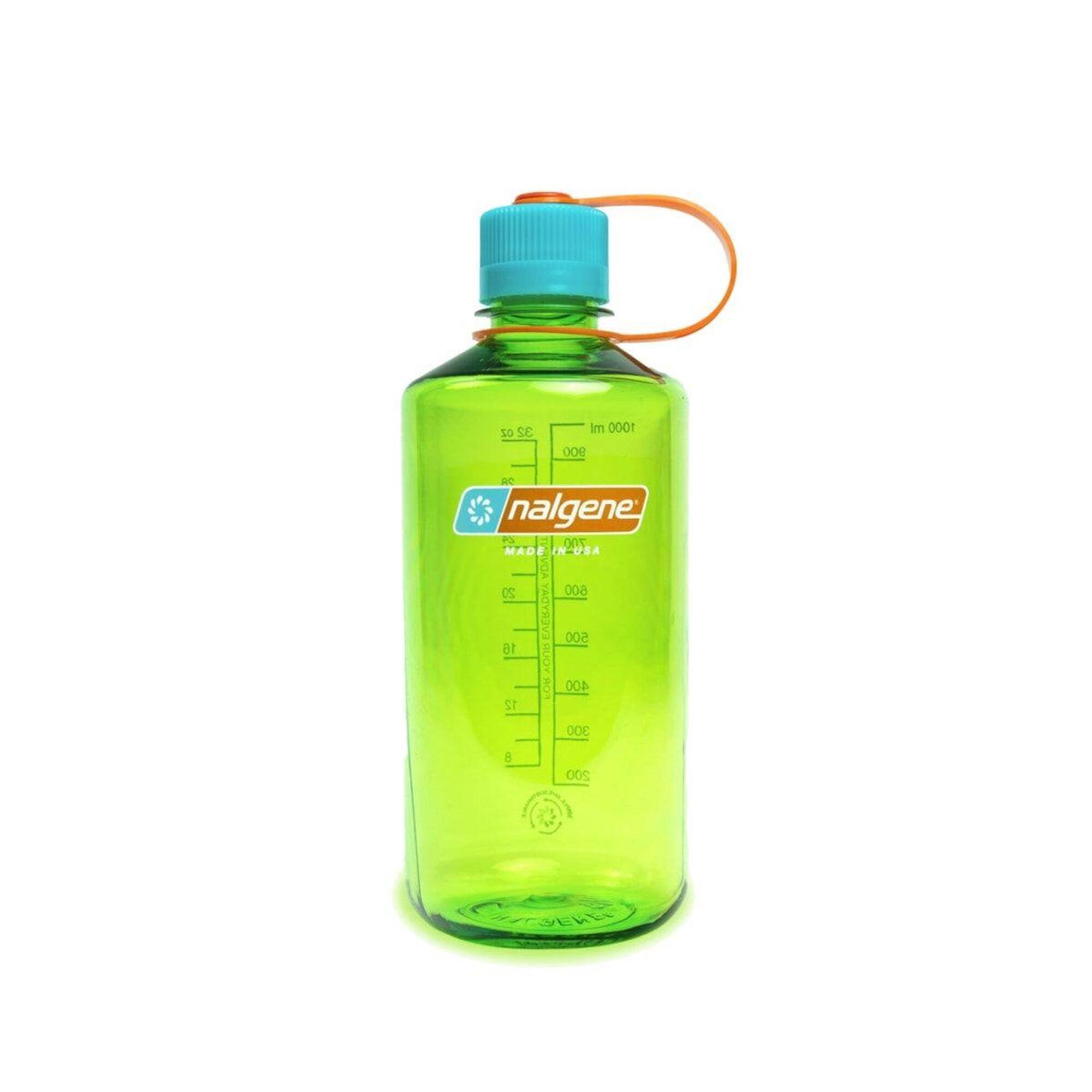 Nalgene - Gourde Nalgene Narrow Mouth Sustain 1 L Pear Tritan 50% Recyclé Sans Bpa Étanche - Gourde - Bleu|vert - 1 L - Decathlon