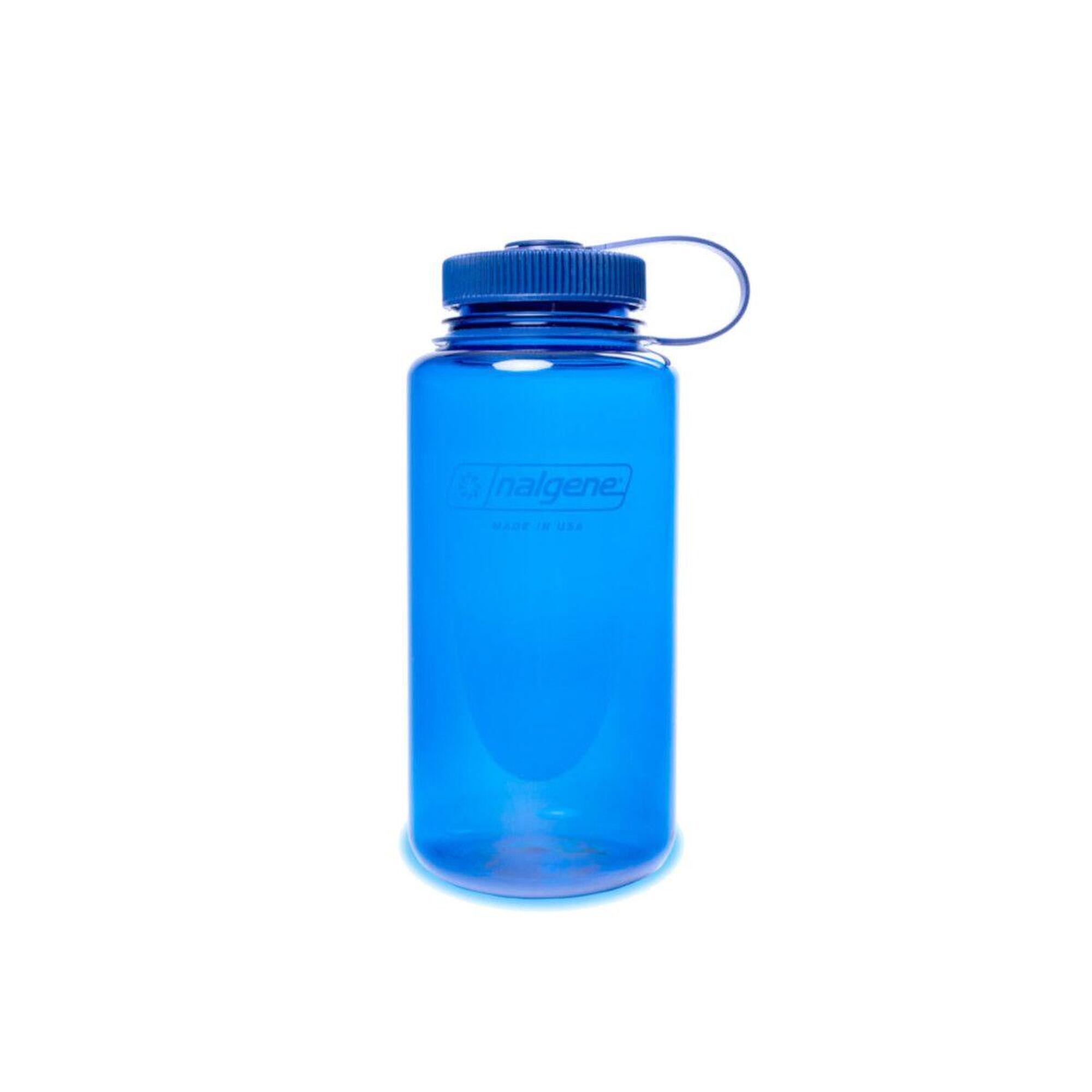 Nalgene - Bouteille Nalgene Wide 1000 Ml Sustain Denim Sans Bpa - Flacon - Bleu - Decathlon