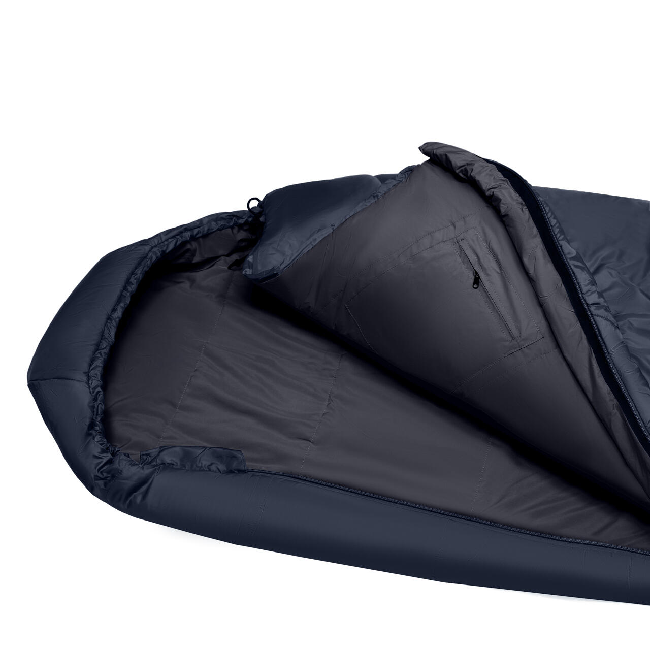 Sac de couchage Alpinus Fiber Pro 1100 (Droit) - Femme 5/7
