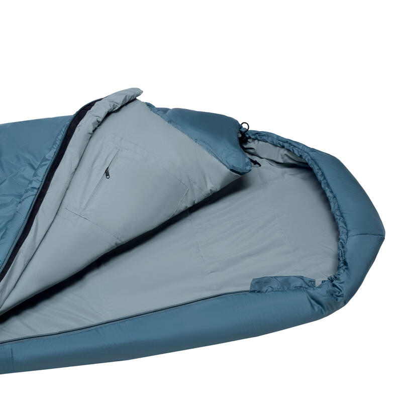 Śpiwór Alpinus Fiber Pro W'S 1300 lewy, linia dla kobiet