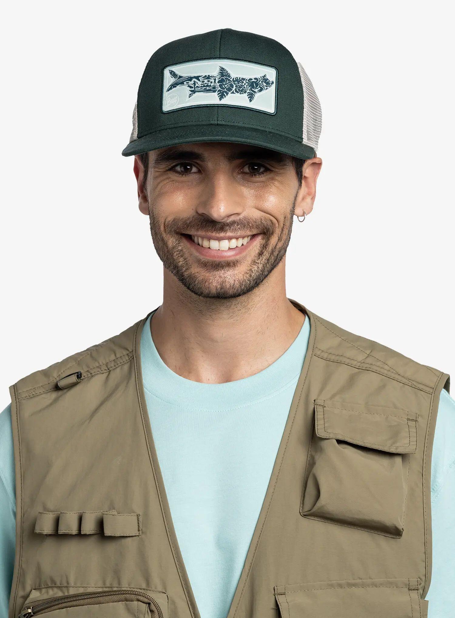 Buff Explore Trucker Cap-Salt Green 2/4