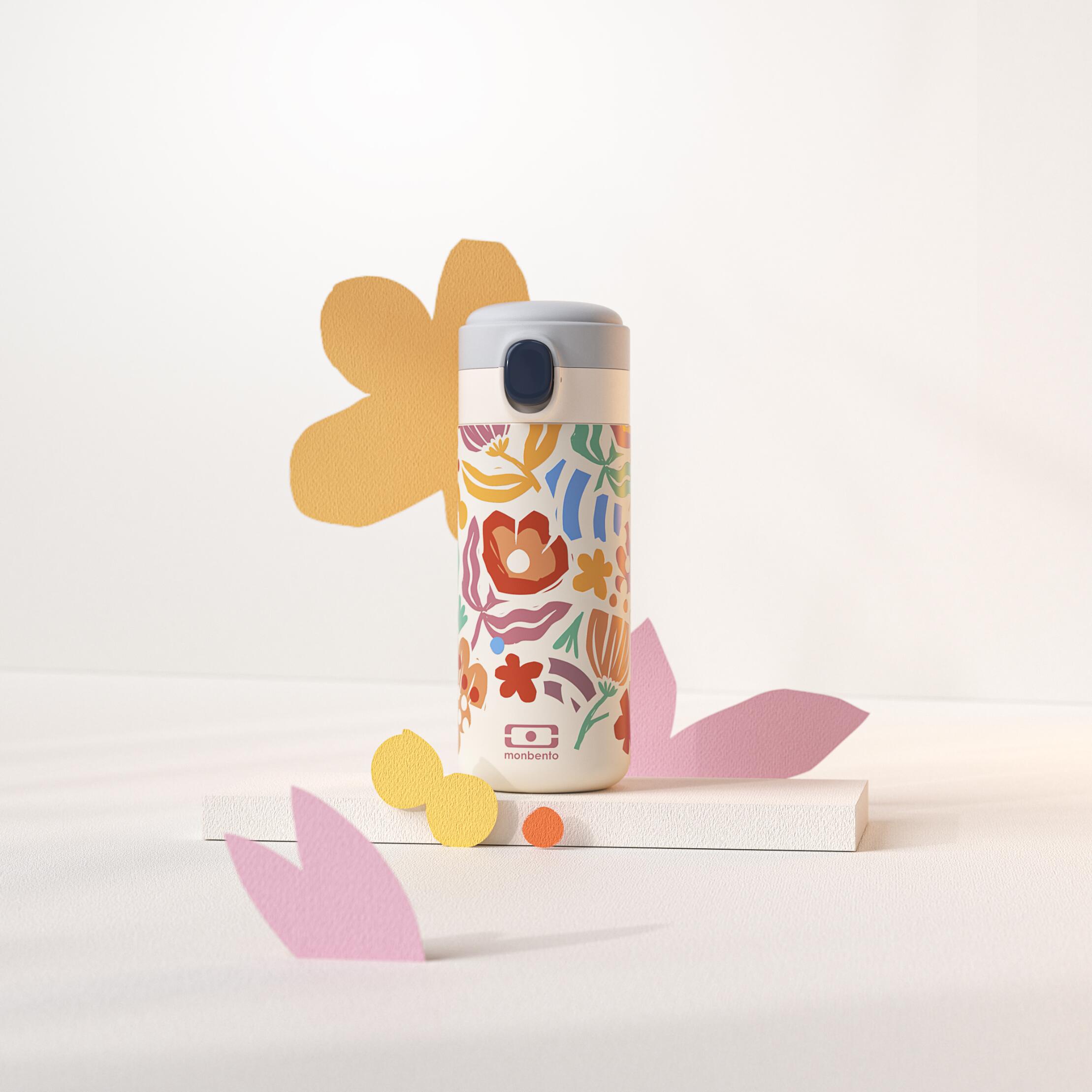 Botella isotérmica con boquilla 360ml |Niños |Tapa de apertura rápida |Pop 5/6