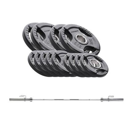 Sztanga olimpijska 150 cm (50 mm) UF12733 UNDERFIT 58 kg