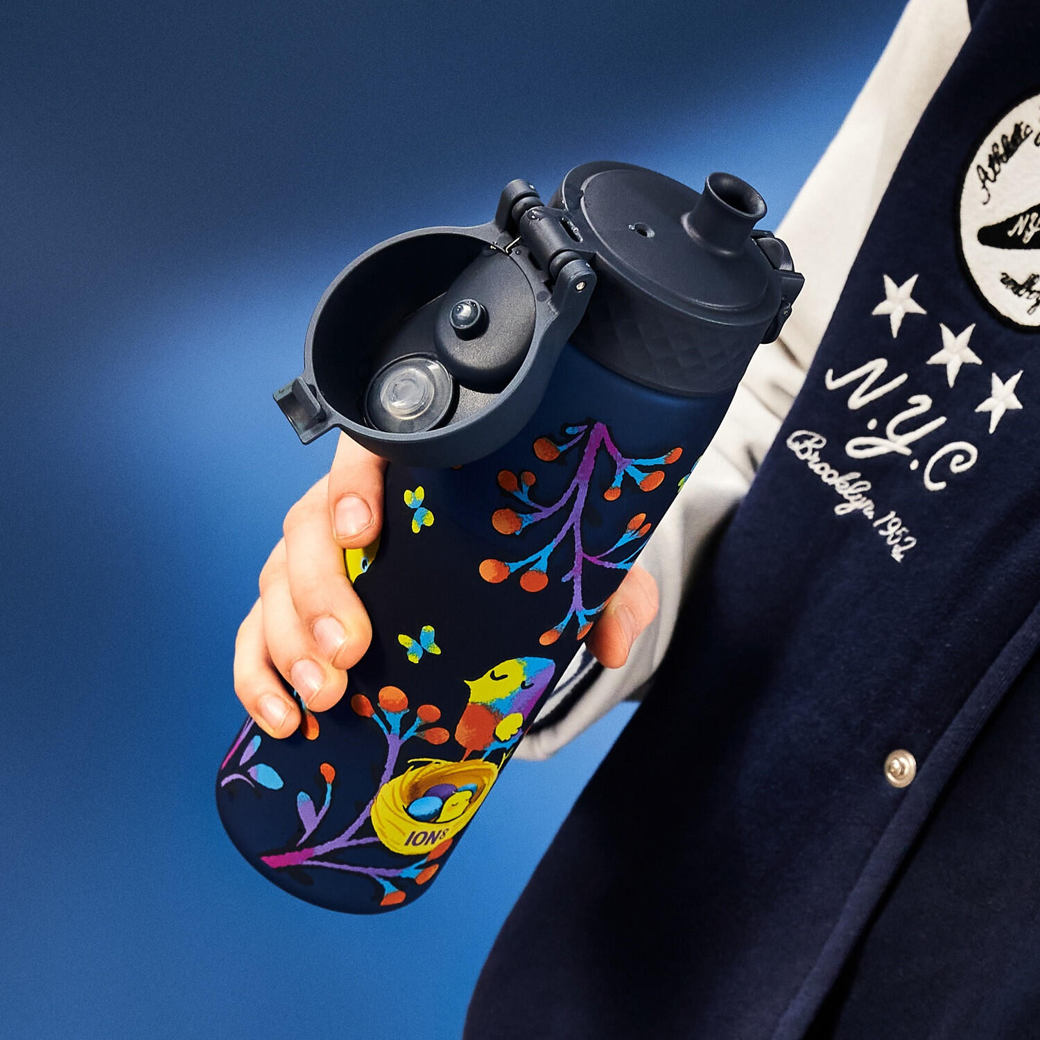 Bidon na wodę ION8 500ml z atestem PZH – szczelny, lekki, bez BPA 4/8