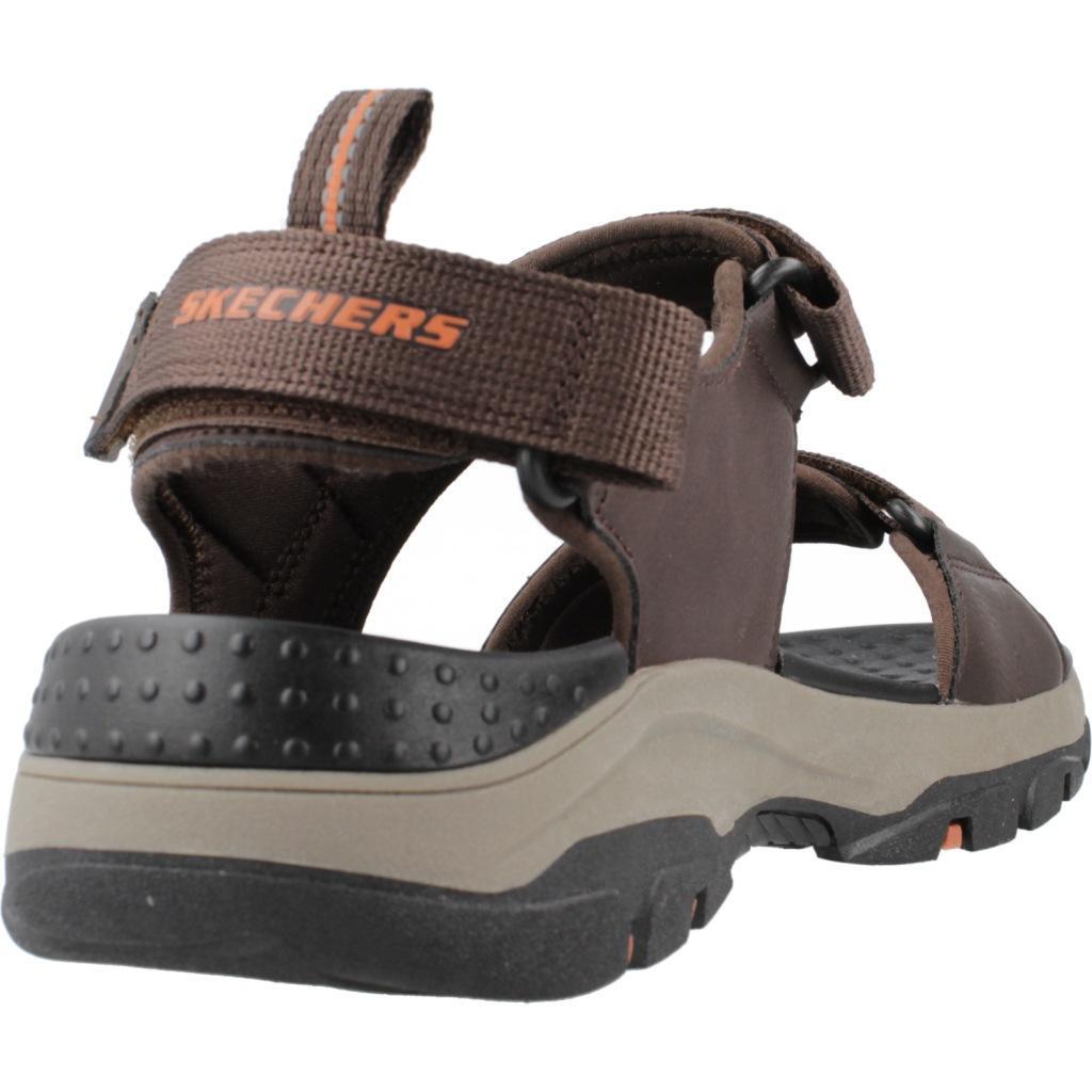 Sandali Skechers Modello Tresmen - Ryer Colore Marrone 3/5
