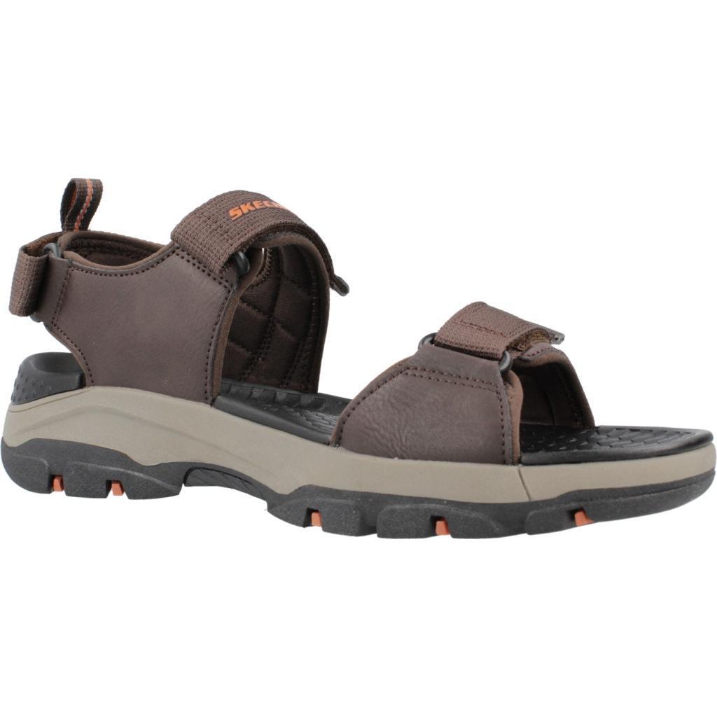 Sandali Skechers Modello Tresmen - Ryer Colore Marrone 5/5