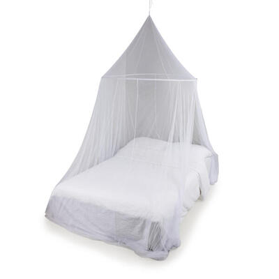 Deconet klamboe xl rondo, topring 120cm, omtrek 13 meter, h220cm, wit