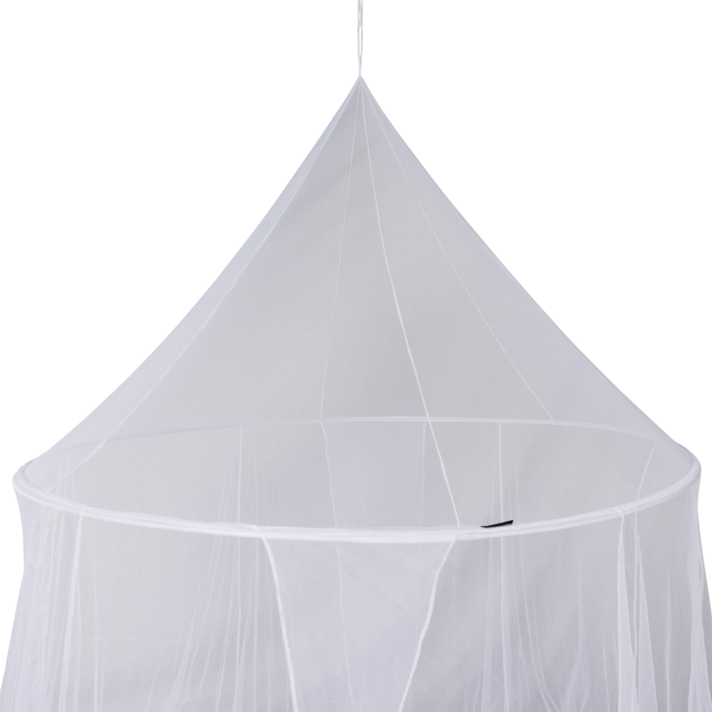 Deconet klamboe XL Rondo, Topring 120cm, Omtrek 13 meter, H220cm, wit 4/6