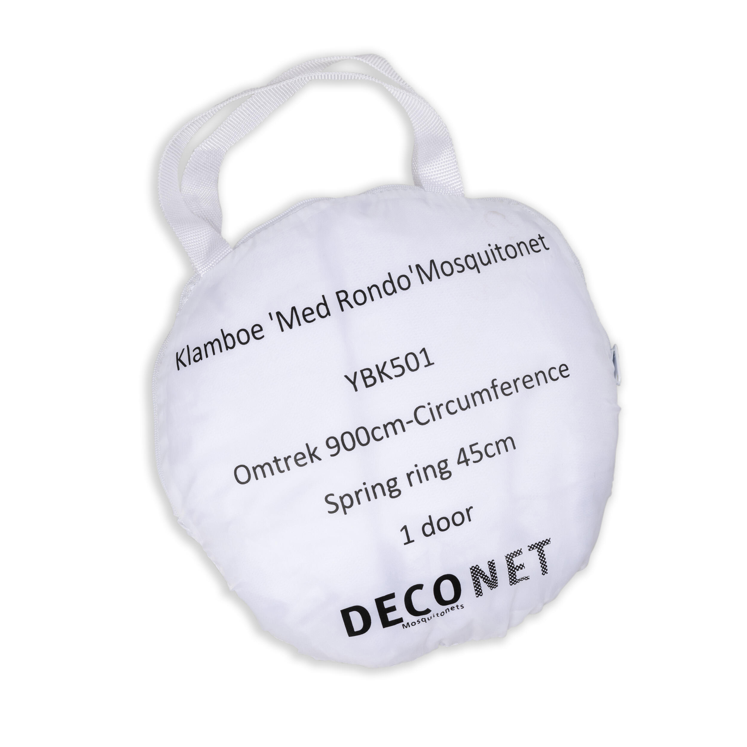 Zanzariera Deconet MED Rondo, Anello superiore 45cm, Circonferenza 9 metri 5/6