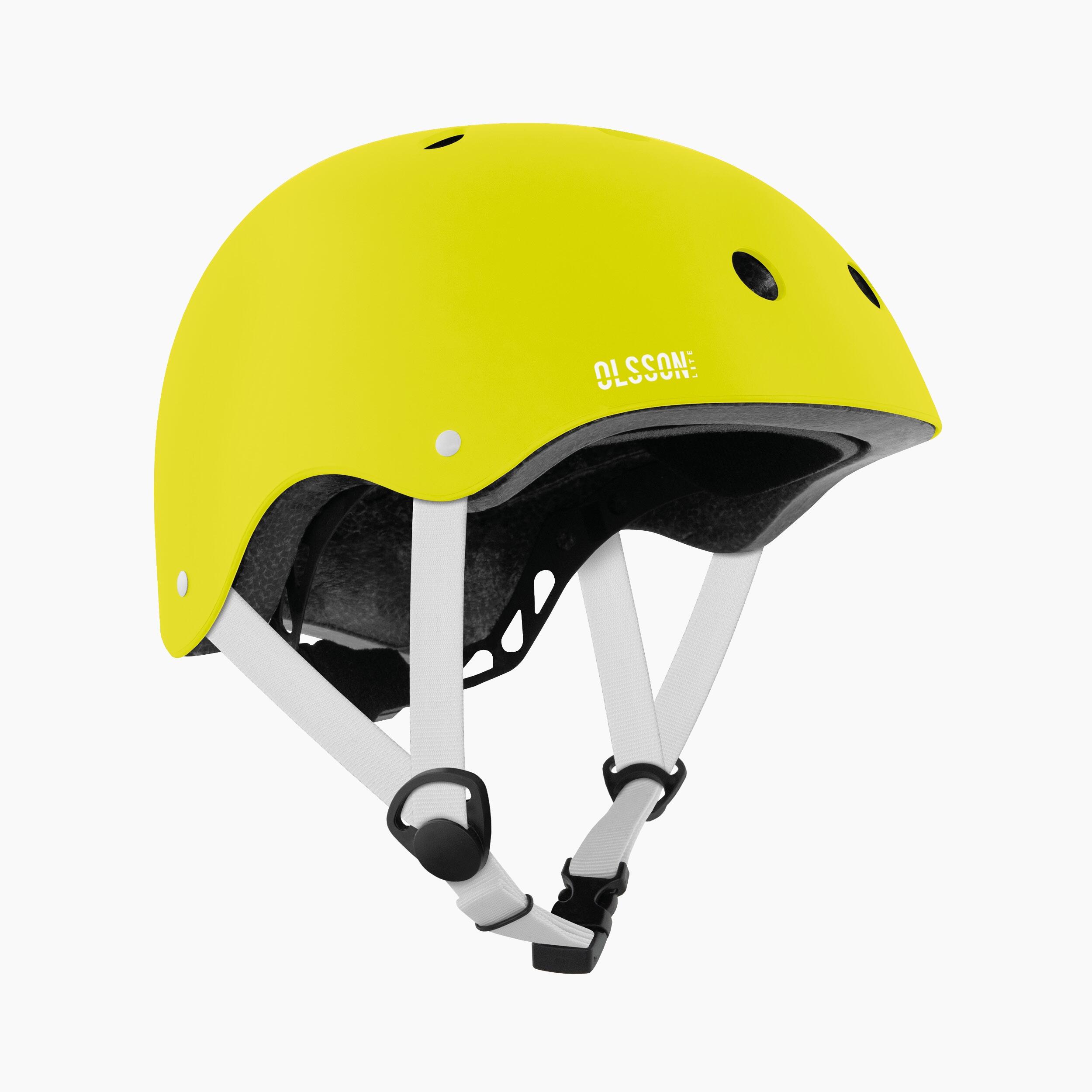 Casco bambino OLSSON HERO Lime M-L 52–54cm – Per pattini skate bici monopattini 5/7
