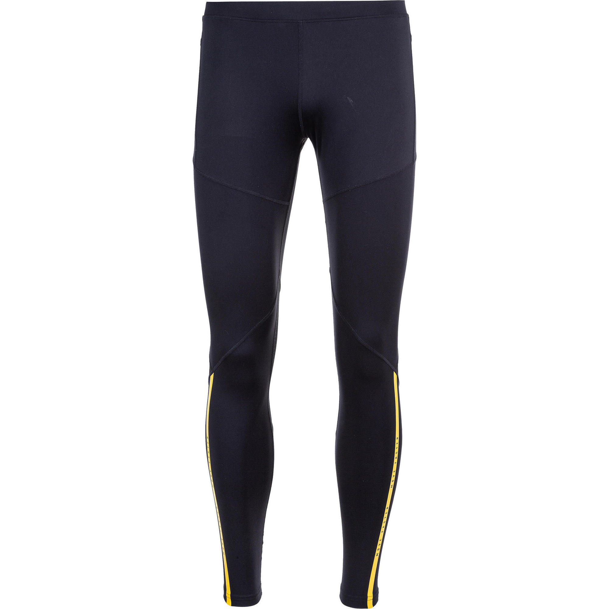 Endurance - Stigmate Fonctionnel Samien - Legging - Jaune|noir - 52 2xl - Decathlon