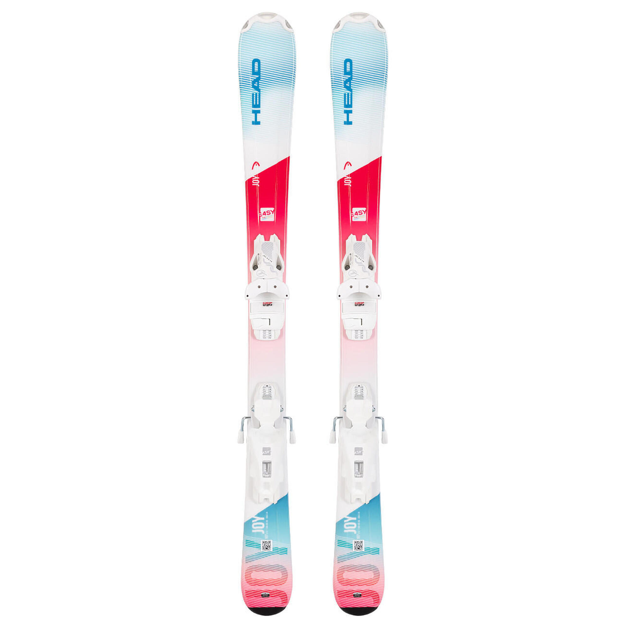 HEAD Dětské lyže HEAD JOY EASY JRS + lyžařské vázání HEAD JRS 4.5 s GRIP WALK
