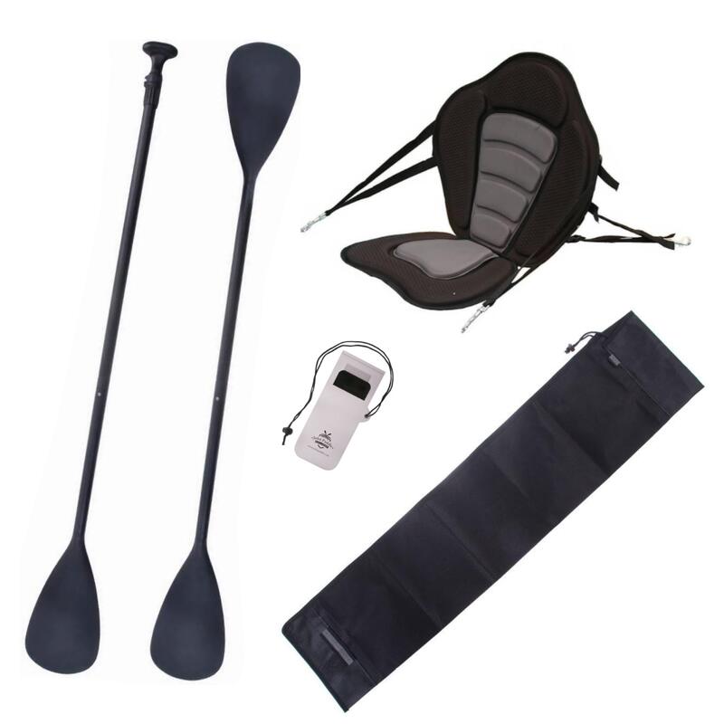 Zestaw Wiosło  John Paddle V2 170-210/225cm + Siedzisko+ pokrowiec + etui