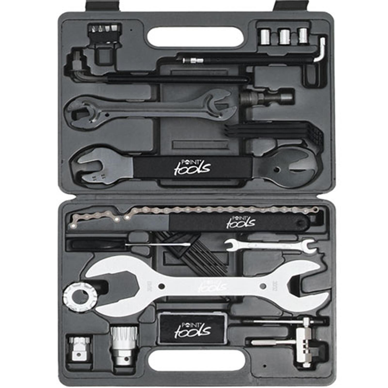 POINT Point Fahrrad-Werkzeugset Tool Box 32 32-teilig
