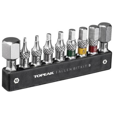 Topeak inbus lange bit set allen bitkit 9